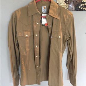 Ladies Carhartt shirts one NWT/great condition
